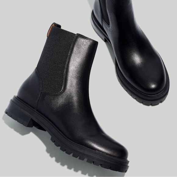 Madewell Shoes - Madewell Chelsea Leather Boots
